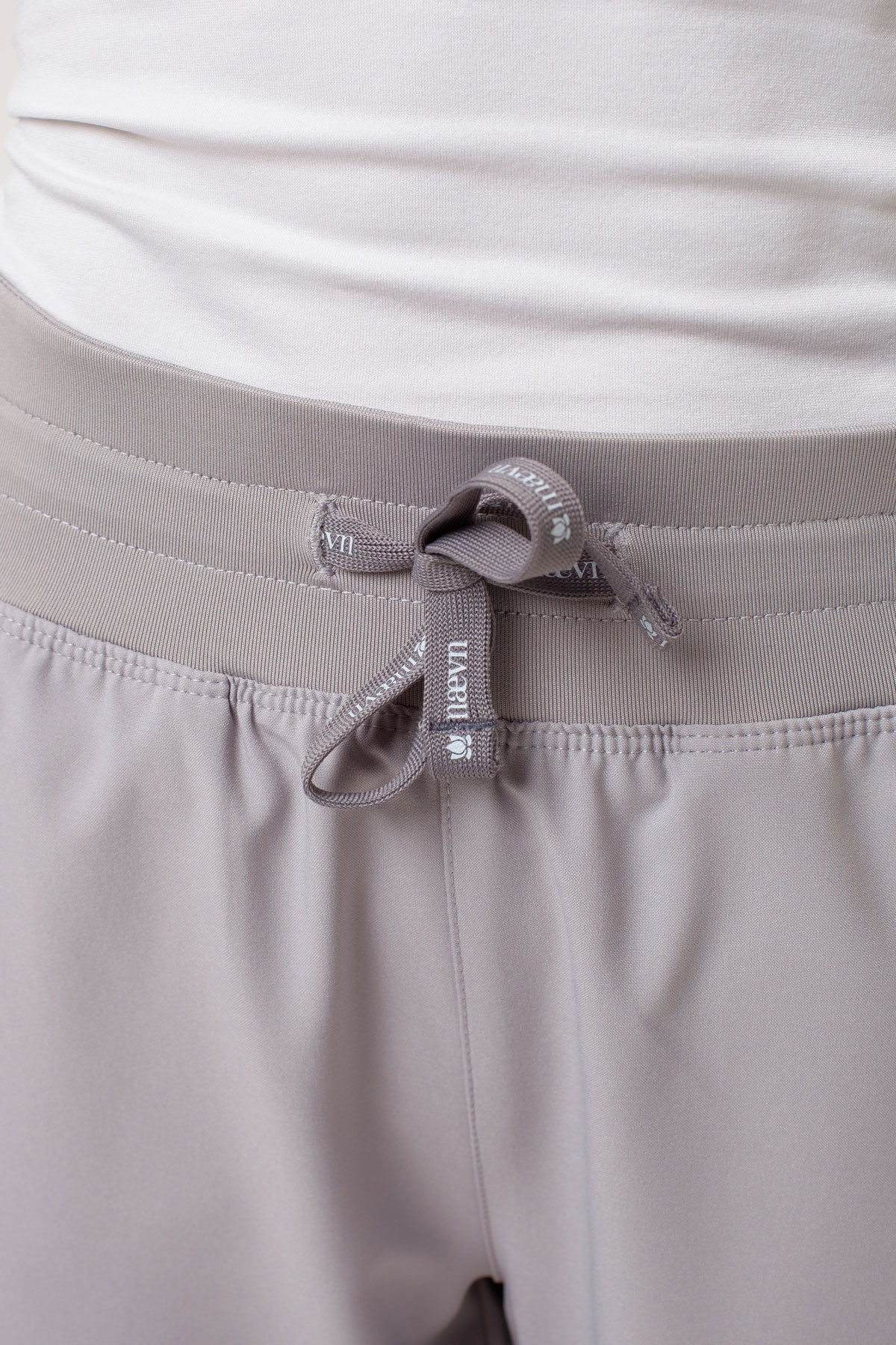 Spodnie medyczne damskie Maevn Momentum Wide Leg popielate-4