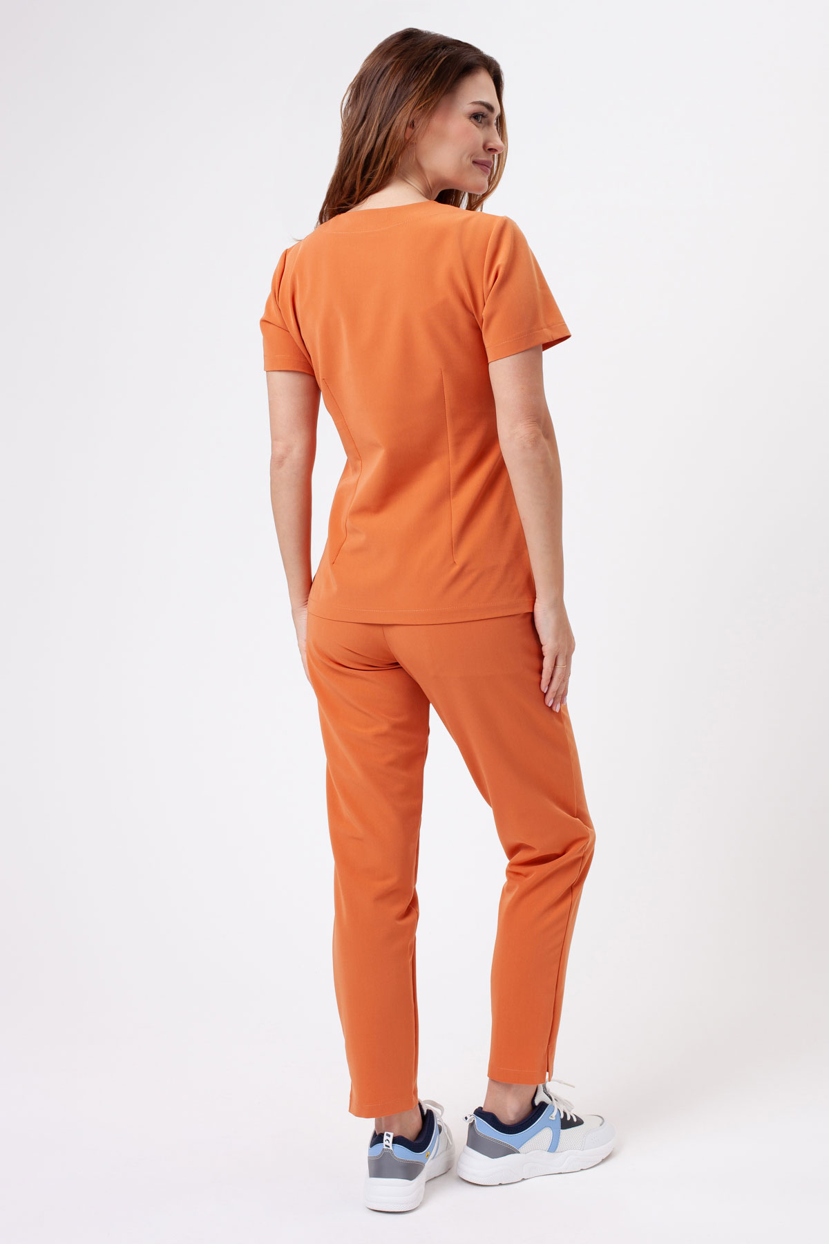 Spodnie medyczne damskie Sunrise Uniforms Premium Pride caramel-1