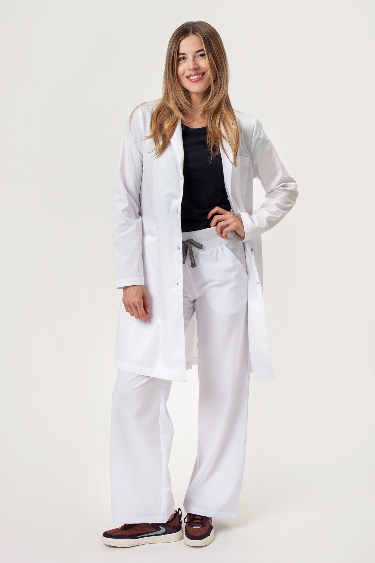 Fartuch laboratoryjny damski Sunrise Uniforms Basic Lab-7
