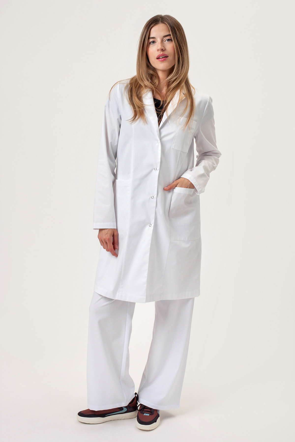 Fartuch laboratoryjny damski Sunrise Uniforms Basic Lab-15