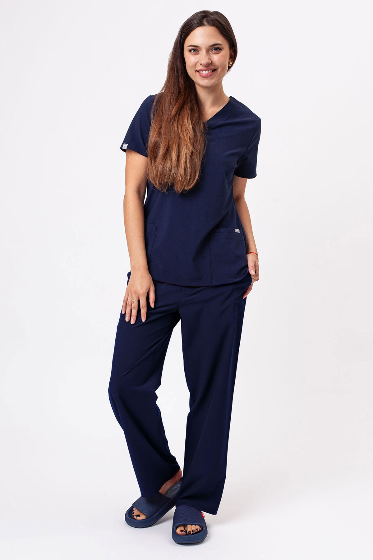 Komplet medyczny damski Sunrise Move Zen ciemny granat-1