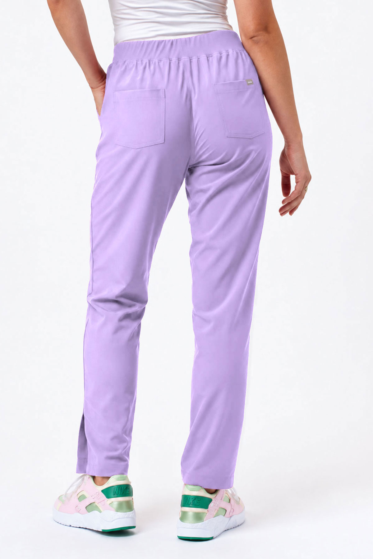 Spodnie medyczne damskie Sunrise Move Line lawendowe-1