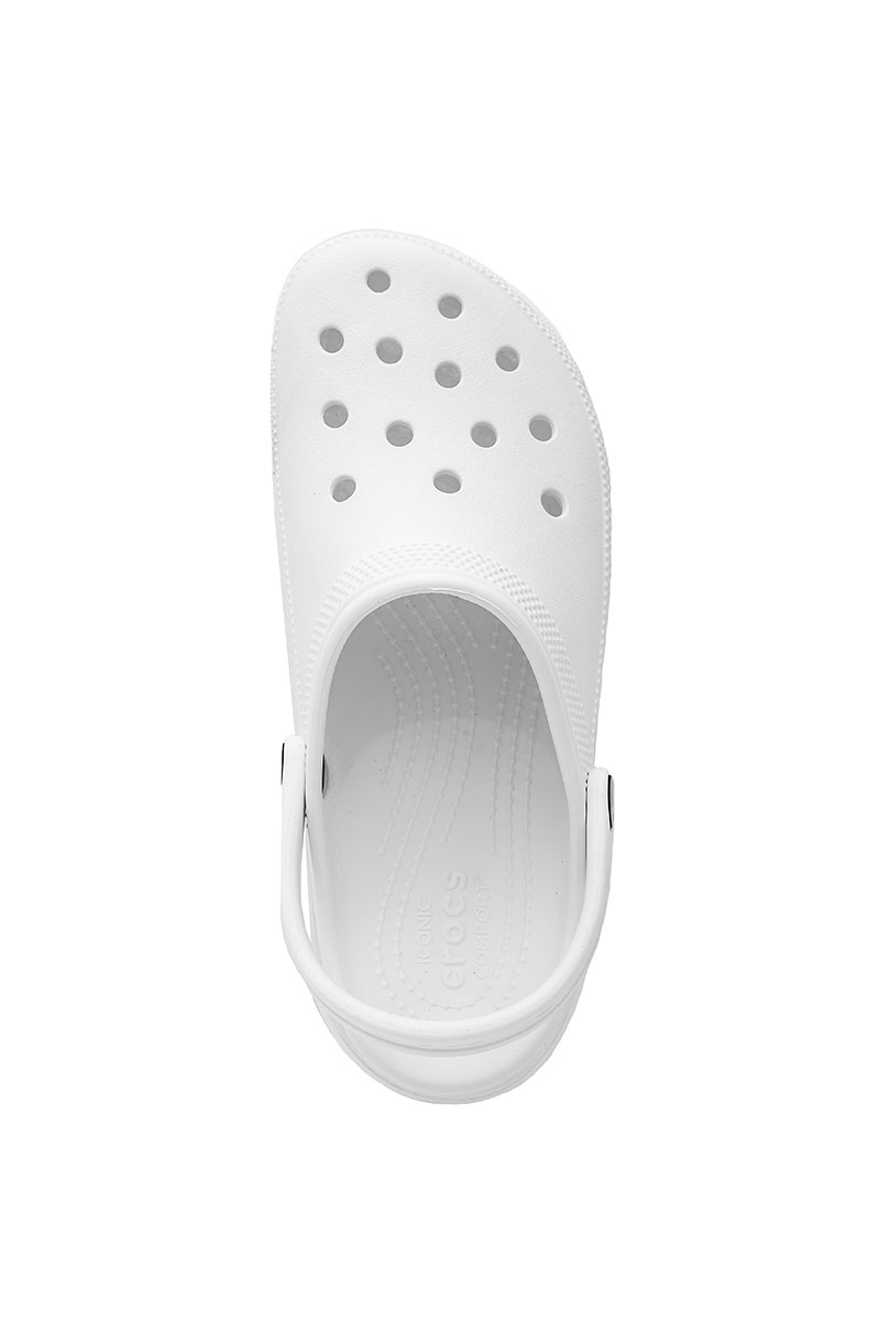 Obuwie Crocs™ Classic Platform Clog białe-3