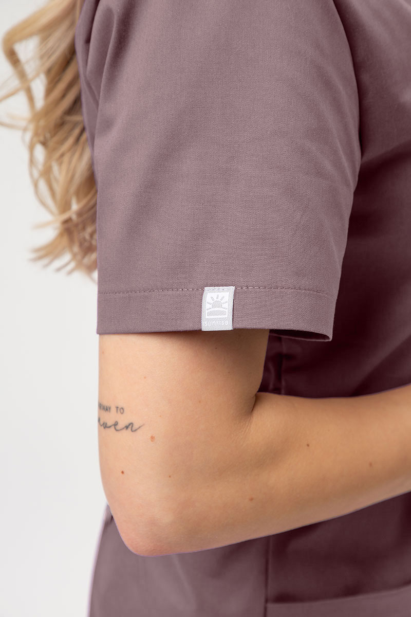 Sukienka medyczna damska Sunrise Uniforms Vital cappuccino-4
