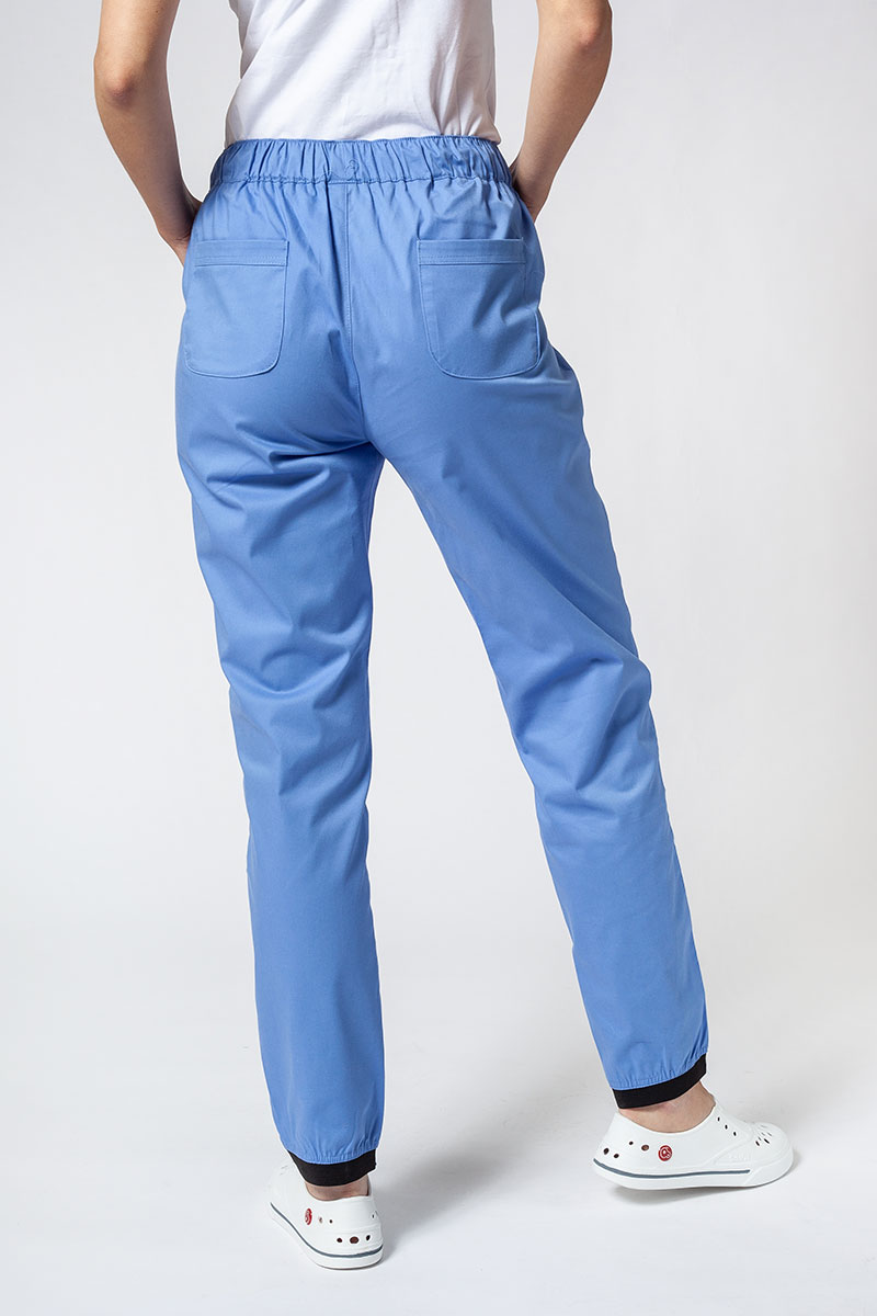 Spodnie medyczne damskie Sunrise Uniforms Active Loose klasyczny błękit-1