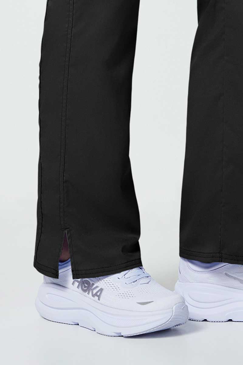 Spodnie medyczne damskie Cherokee Revolution Flare Leg czarne-4