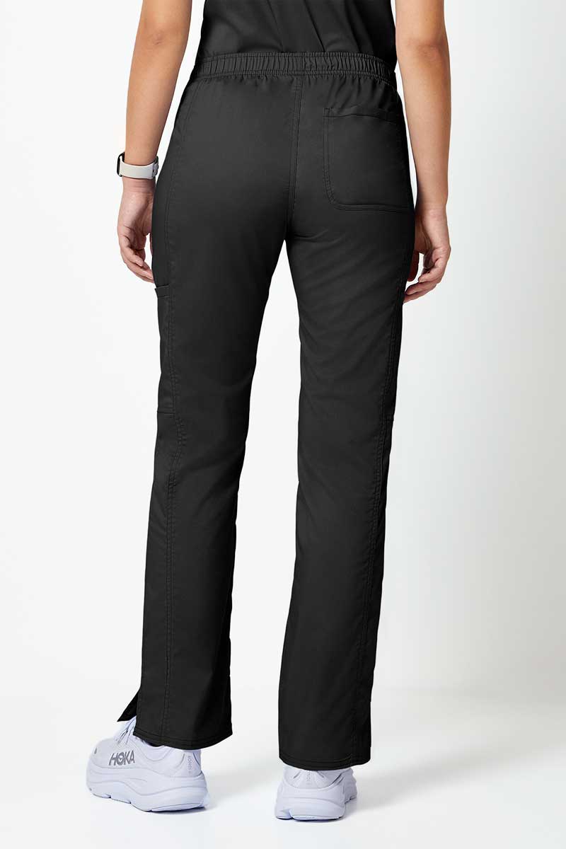 Spodnie medyczne damskie Cherokee Revolution Flare Leg czarne-1