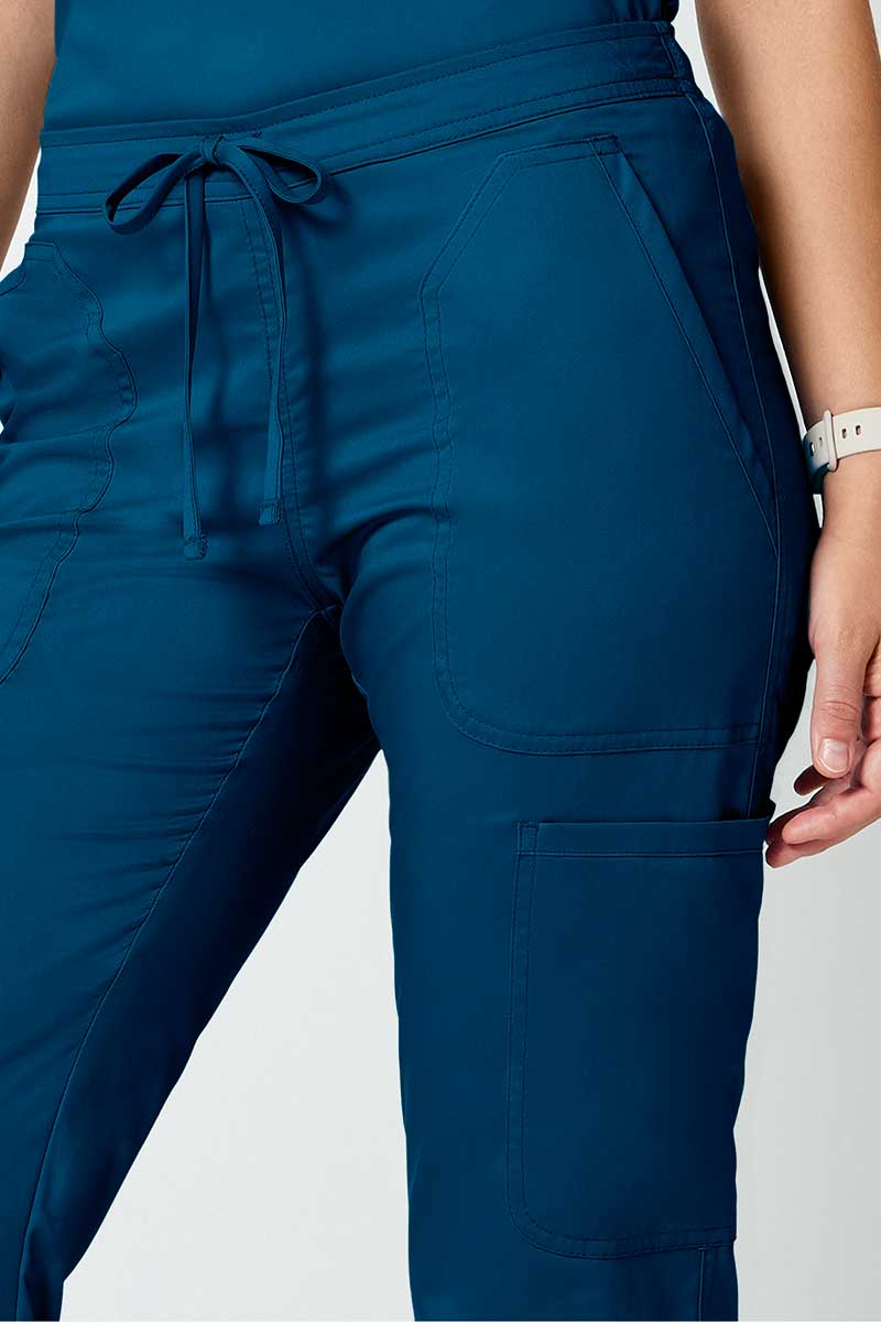 Spodnie medyczne damskie Cherokee Revolution Flare Leg karaibskie-4