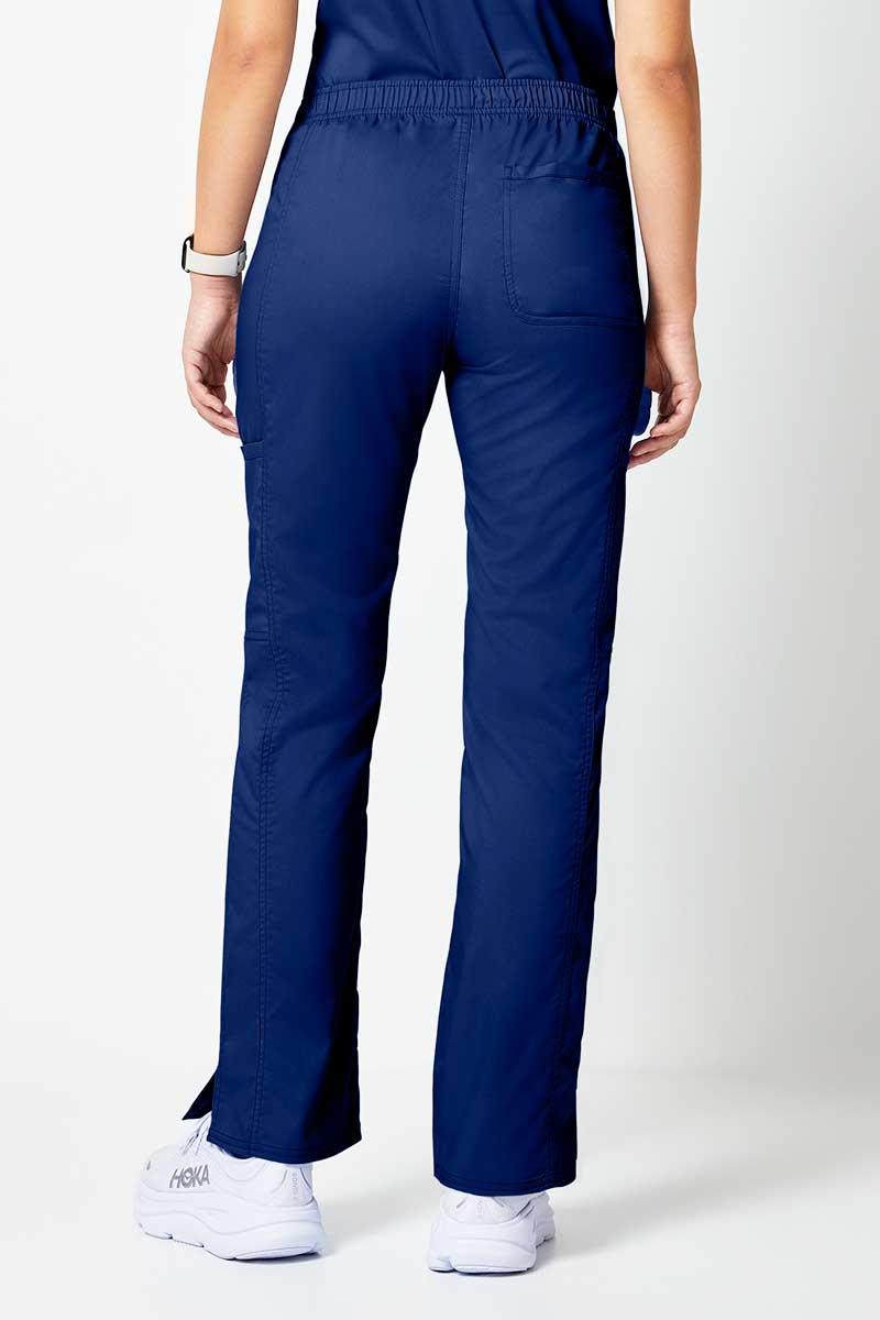 Spodnie medyczne damskie Cherokee Revolution Flare Leg ciemny granat-1