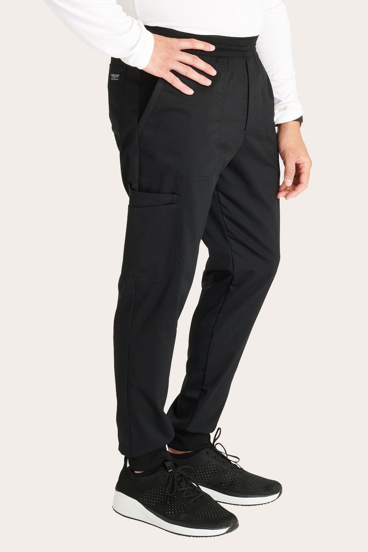 Spodnie medyczne męskie Cherokee Revolution Jogger czarne-2