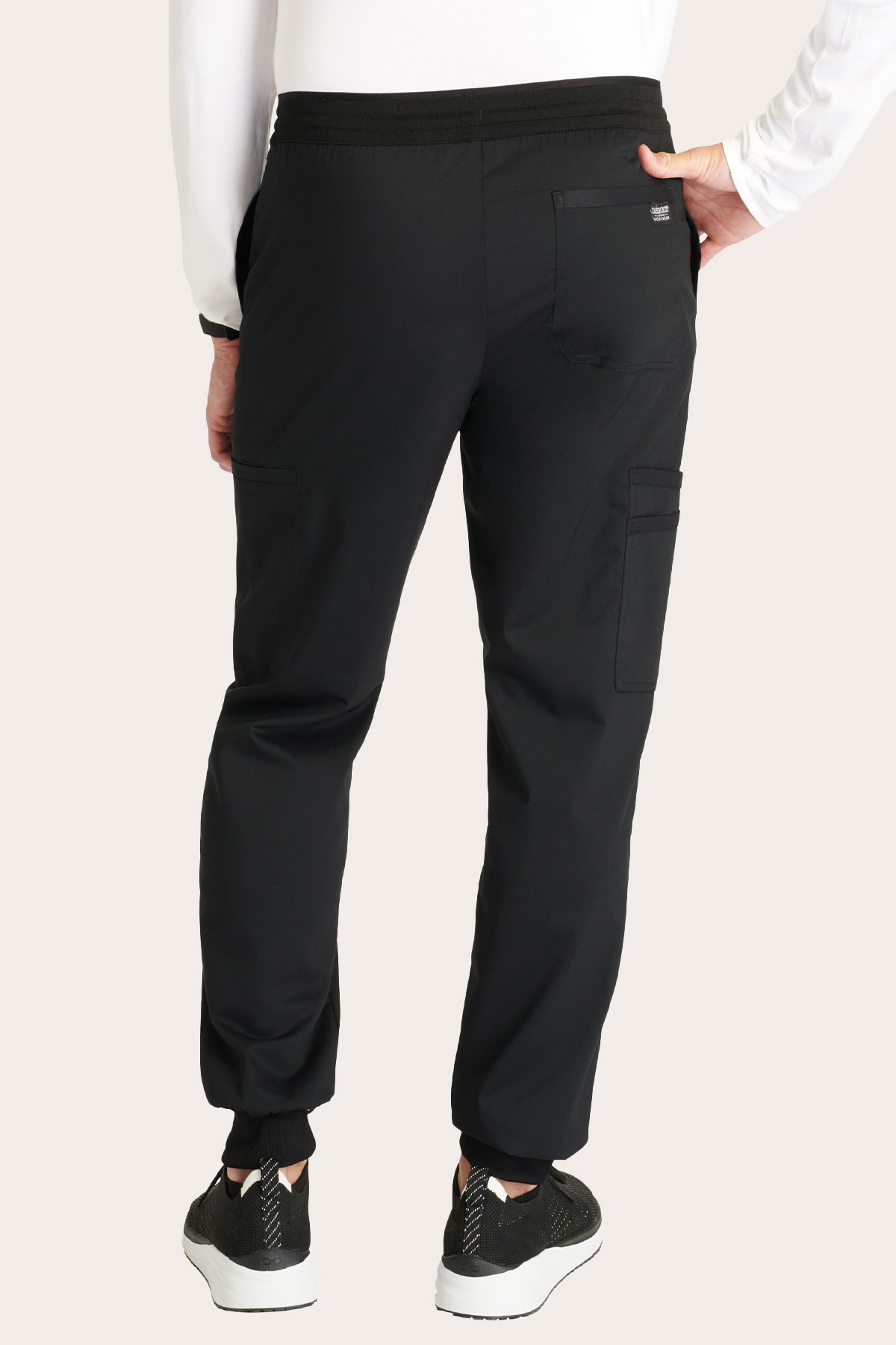 Spodnie medyczne męskie Cherokee Revolution Jogger czarne-1
