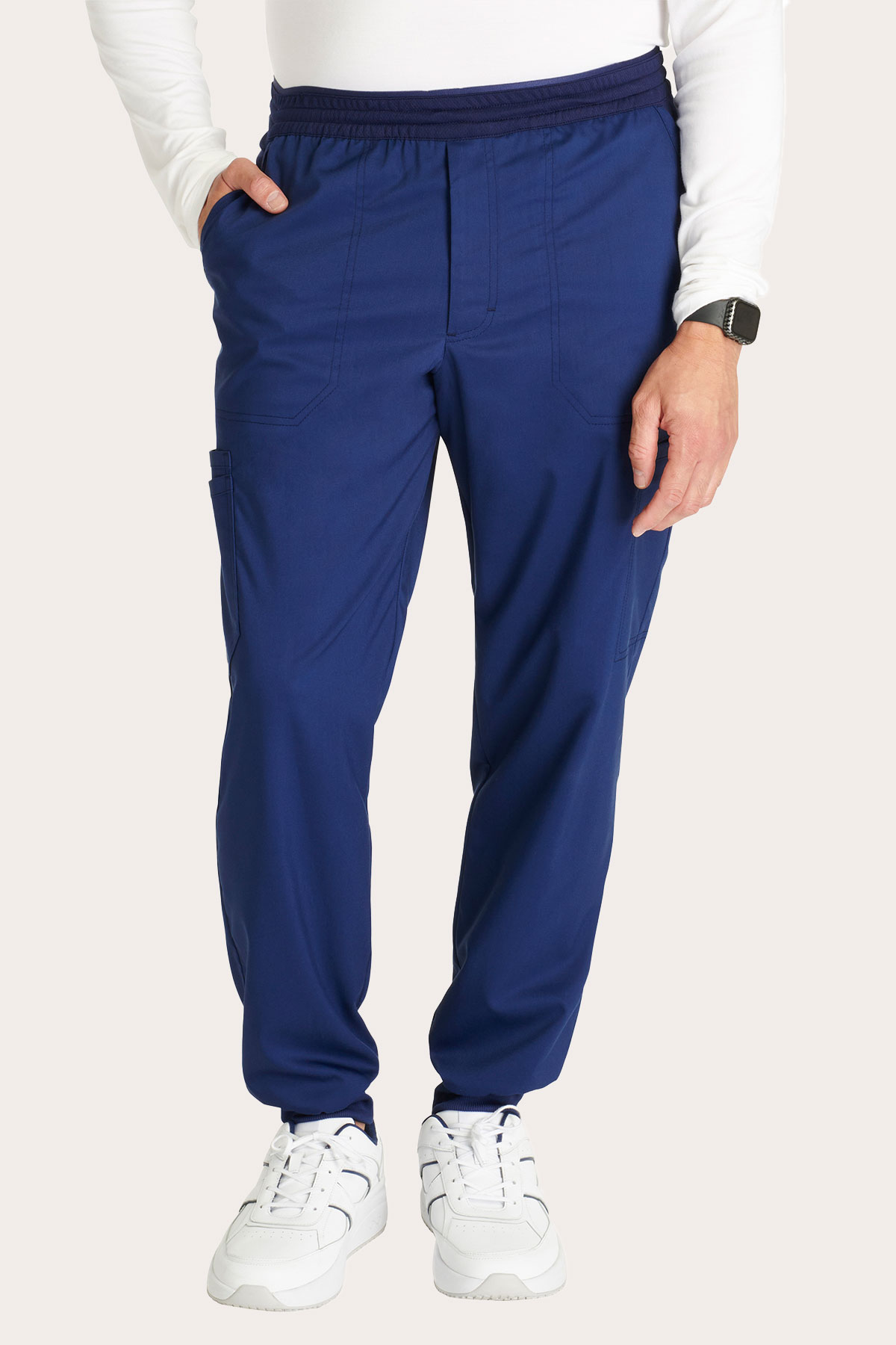 Spodnie medyczne męskie Cherokee Revolution Jogger ciemny granat-5