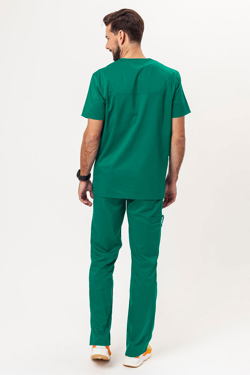Bluza medyczna męska Cherokee Revolution V-neck Men zielona-5