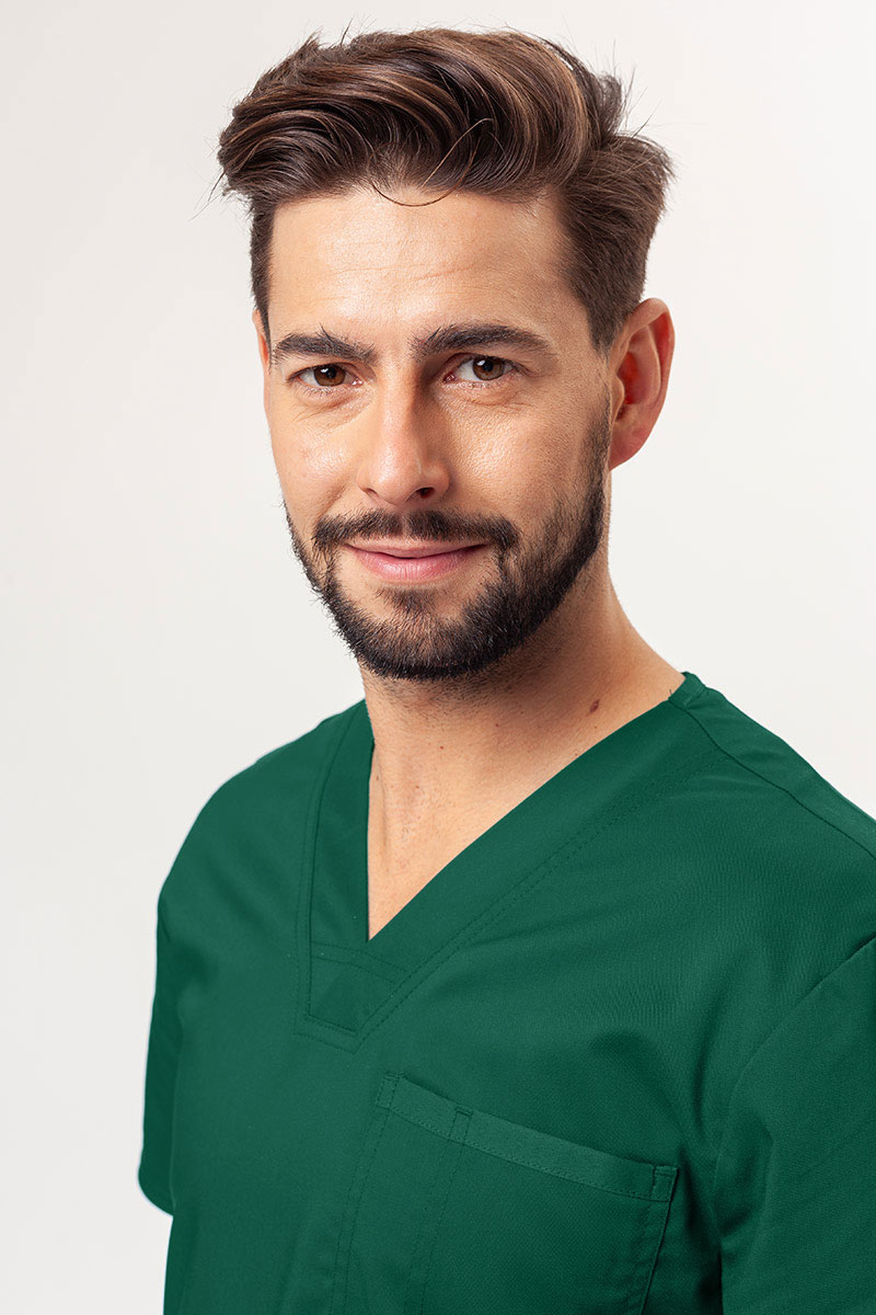 Bluza medyczna męska Cherokee Revolution V-neck Men zielona-2