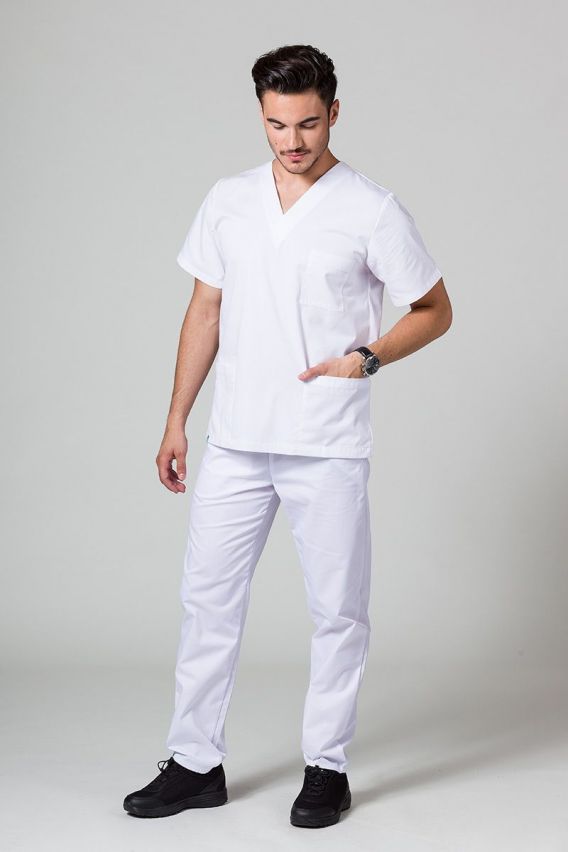 Bluza medyczna uniwersalna Sunrise Uniforms biała-4