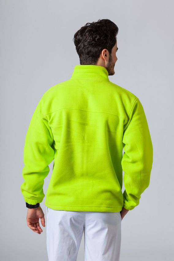 Bluza polarowa męska Malfini Fleece Jacket limonkowa-2