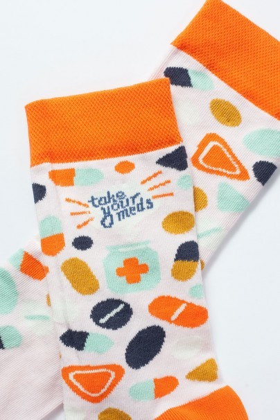 Kolorowe skarpetki Take Your Meds - UniformSocks-2