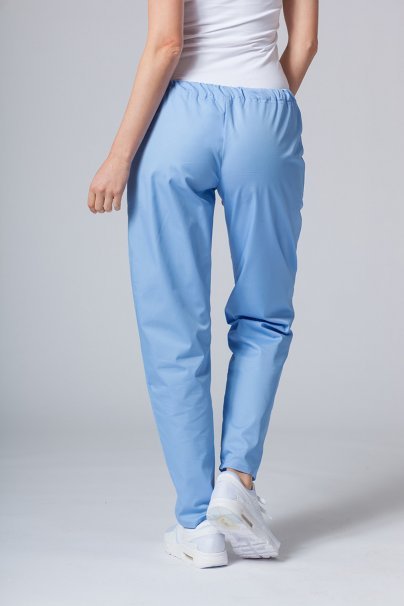 Komplet medyczny damski Sunrise Uniforms Basic Classic (bluza Light, spodnie Regular) niebieski-3