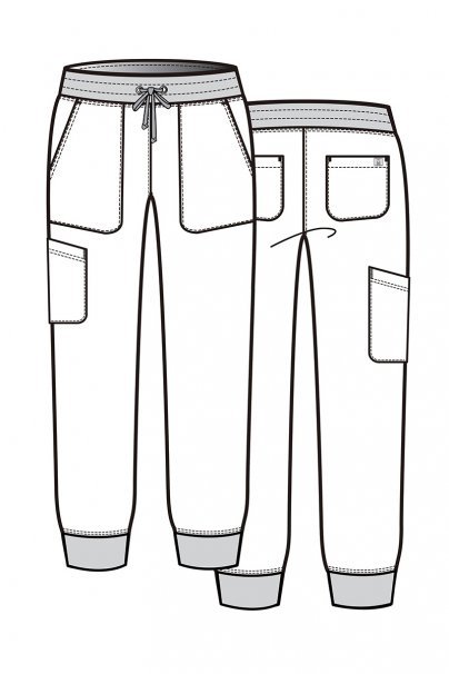 Spodnie damskie Maevn Matrix Impulse Jogger arbuzowe-8