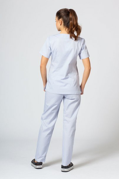 Bluza medyczna damska Sunrise Uniforms popielata taliowana-5