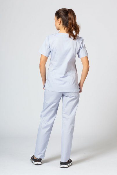 Komplet medyczny damski Sunrise Uniforms Basic Classic (bluza Light, spodnie Regular) popielaty-2