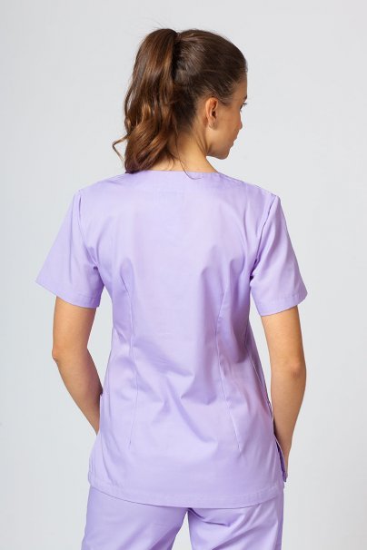 Komplet medyczny damski Sunrise Uniforms Basic Classic (bluza Light, spodnie Regular) lawendowy-3