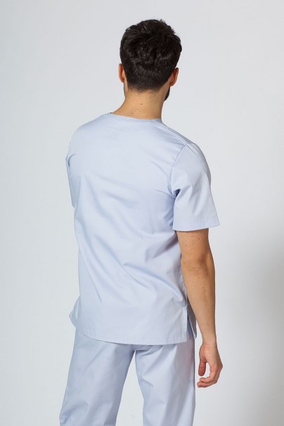 Bluza medyczna męska Sunrise Uniforms Basic Standard popielata-2