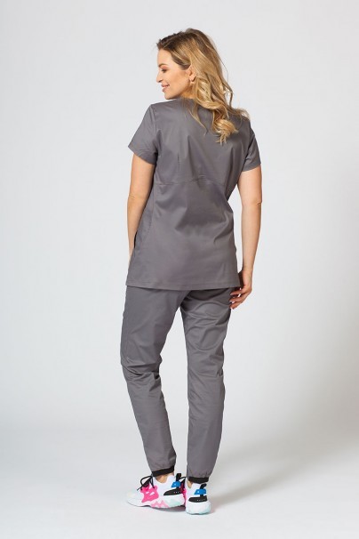 Spodnie medyczne damskie Sunrise Uniforms Active Loose szare-3