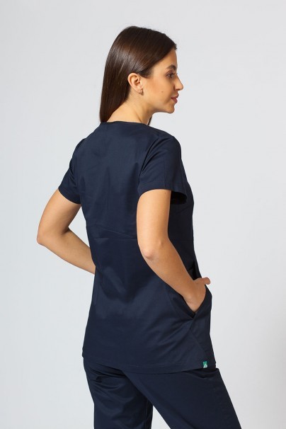Komplet medyczny damski Sunrise Uniforms Active (bluza Kangaroo, spodnie Loose) ciemny granat-3