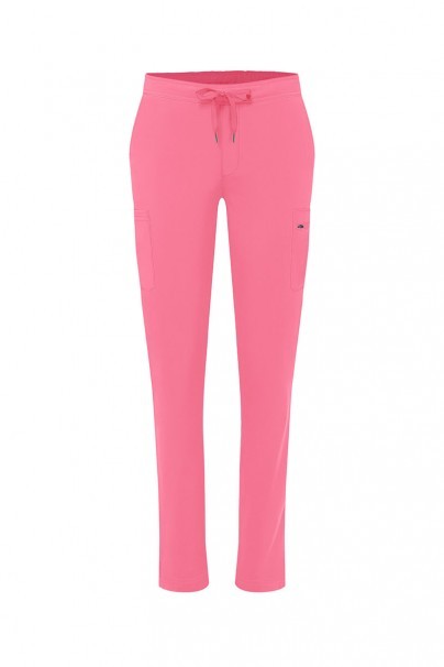 Spodnie damskie Adar Uniforms Skinny Leg Cargo różowe-9