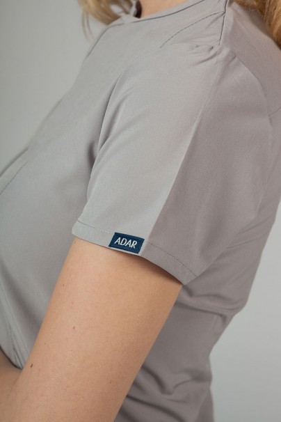 Komplet medyczny Adar Uniforms Cargo popielaty (z bluzą Notched - elastic)-6