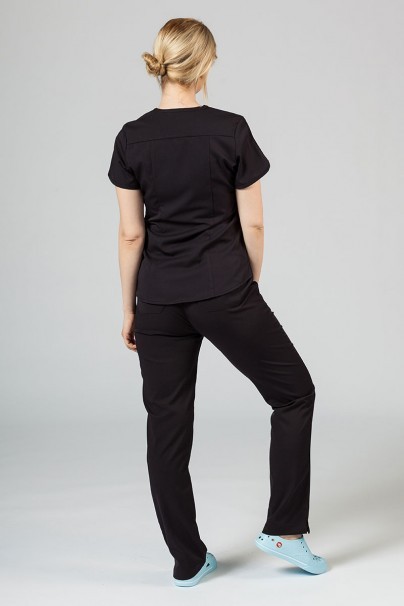 Spodnie damskie Adar Uniforms Leg Yoga czarne-2