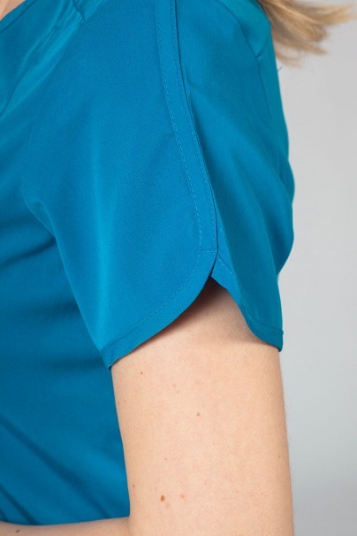 Komplet medyczny Adar Uniforms Yoga królewski granat (z bluzą Modern - elastic)-5