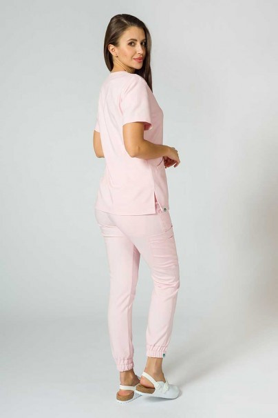 Komplet medyczny Sunrise Uniforms Premium (bluza Joy, spodnie Chill) pastelowy róż-1