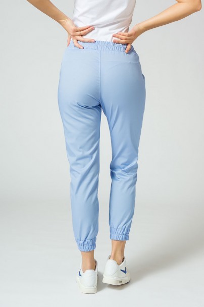 Komplet medyczny damski Sunrise Uniforms Basic Jogger (bluza Light, spodnie Easy) niebieski-7