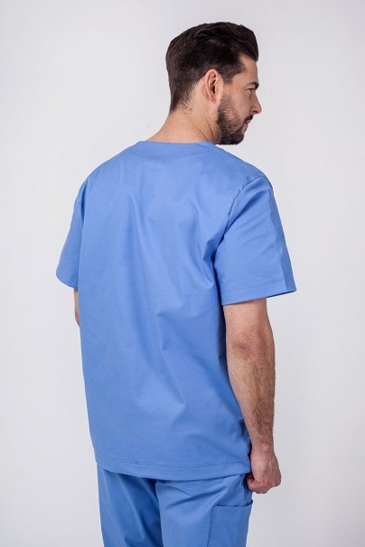 Komplet medyczny męski Sunrise Uniforms Active Men (bluza Flex, spodnie Flow jogger) klasyczny błękit-4
