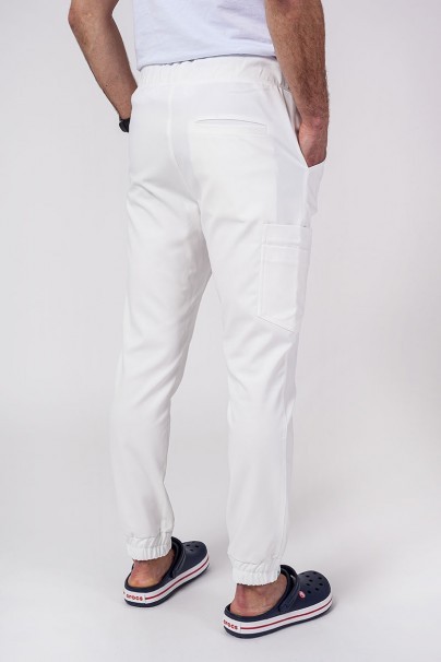 Komplet medyczny męski Sunrise Uniforms Premium Men (bluza Dose, spodnie Select jogger) ecru-8