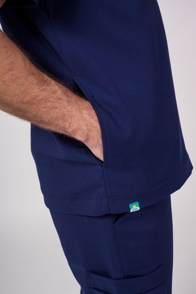 Komplet medyczny męski Sunrise Uniforms Premium Men (bluza Dose, spodnie Select jogger) ciemny granat-7