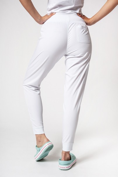 Spodnie damskie Adar Uniforms Ultimate Yoga Jogger białe-2