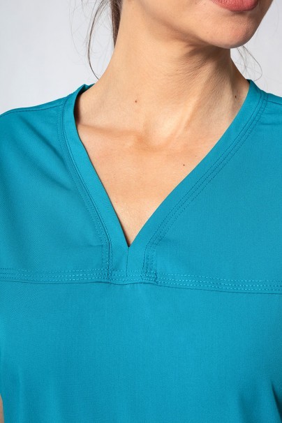 Komplet medyczny Adar Uniforms Ultimate morski błękit (z bluzą Sweetheart - elastic)-5