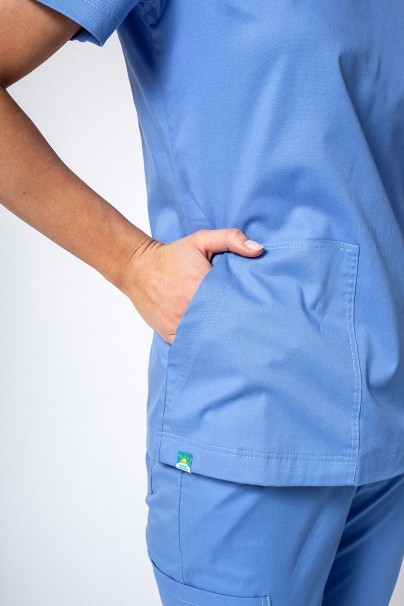 Komplet medyczny damski Sunrise Uniforms Active III (bluza Bloom, spodnie Air) klasyczny błękit-5
