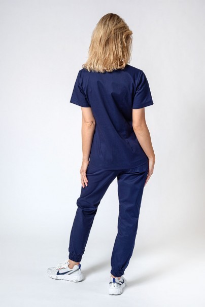 Komplet medyczny damski Sunrise Uniforms Active III (bluza Bloom, spodnie Air) ciemny granat-2