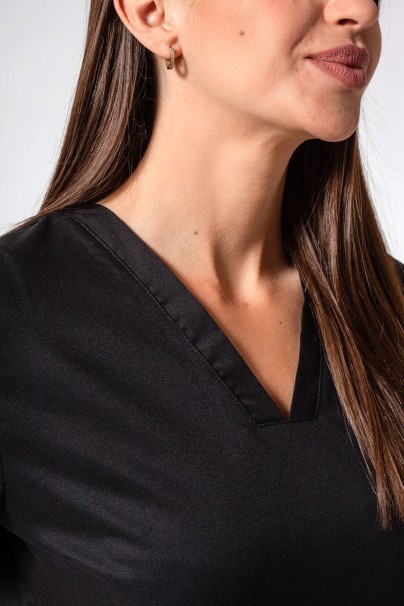Komplet medyczny damski Sunrise Uniforms Active III (bluza Bloom, spodnie Air) czarny-4