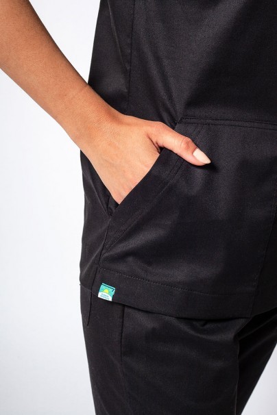 Komplet medyczny damski Sunrise Uniforms Active III (bluza Bloom, spodnie Air) czarny-5