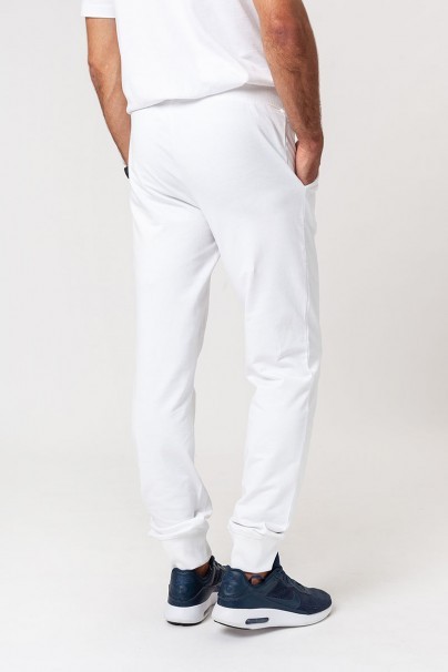 Spodnie męskie dresowe Malfini Rest białe-2
