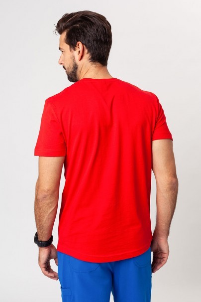 Koszulka męska Malfini Origin (standard GOTS - bawełna organiczna) czerwona-4