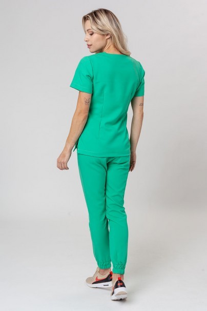 Spodnie medyczne damskie Sunrise Uniforms Premium Chill jogger jasnozielone-7