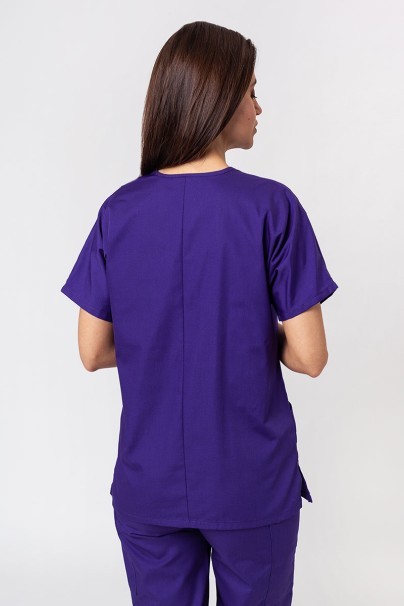Komplet medyczny damski Cherokee Originals (bluza V-neck, spodnie N.Rise) fioletowy-3