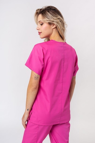 Komplet medyczny damski Cherokee Originals (bluza V-neck, spodnie N.Rise) różowy-3