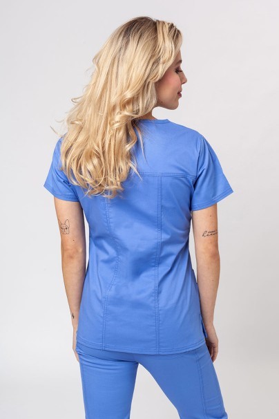 Komplet medyczny damski Cherokee Core Stretch (bluza Core, spodnie Mid Rise) klasyczny błękit-8